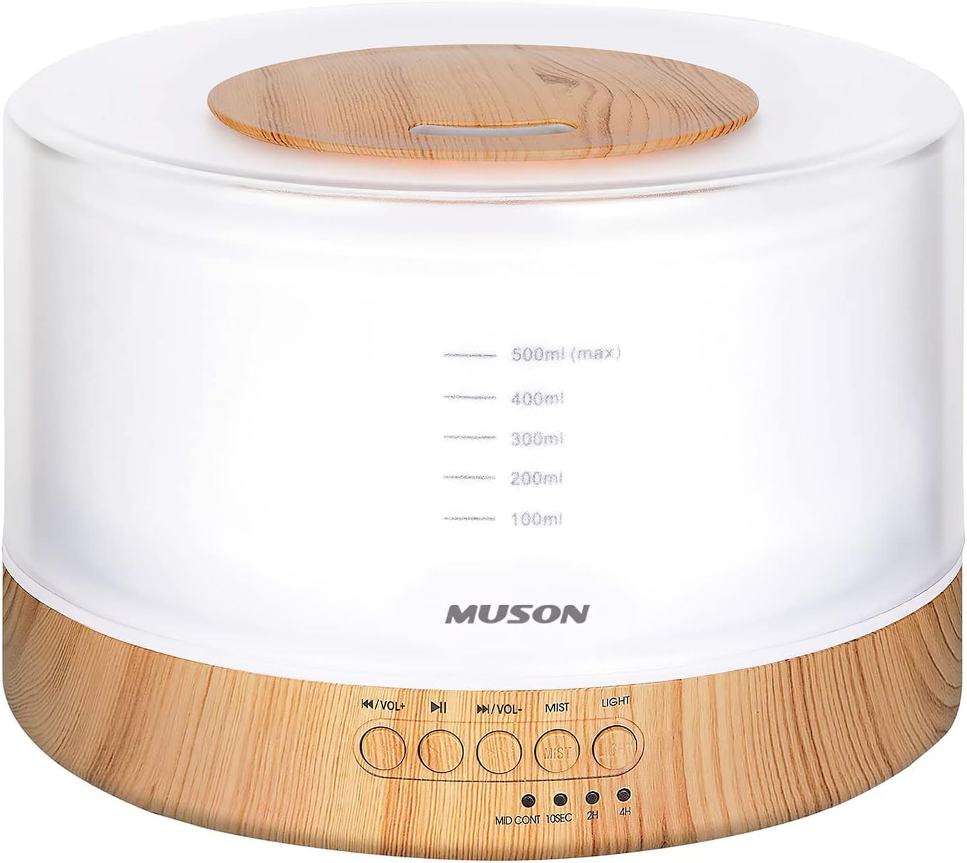 MUSON(ムソン) 加湿器 卓上 超音波式 アロマディフューザー