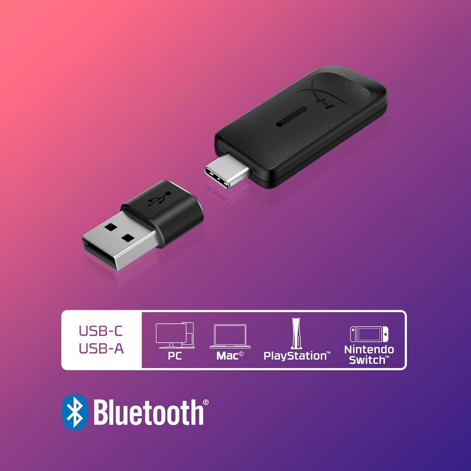 HyperX Cloud III S – Auriculares Gaming inalámbricos, Bluetooth, 2.4Ghz, PC, PS5, Xbox, Drivers 53 mm, DTS, micrófono 10mm, batería hasta 200h, Negro 8