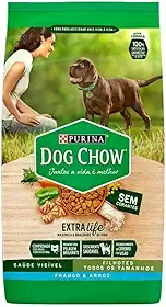 Dog Chow Nestlé Purina Ração Seca Para Cães Filhotes Frango E Arroz 15Kg Para Akita Filhotes