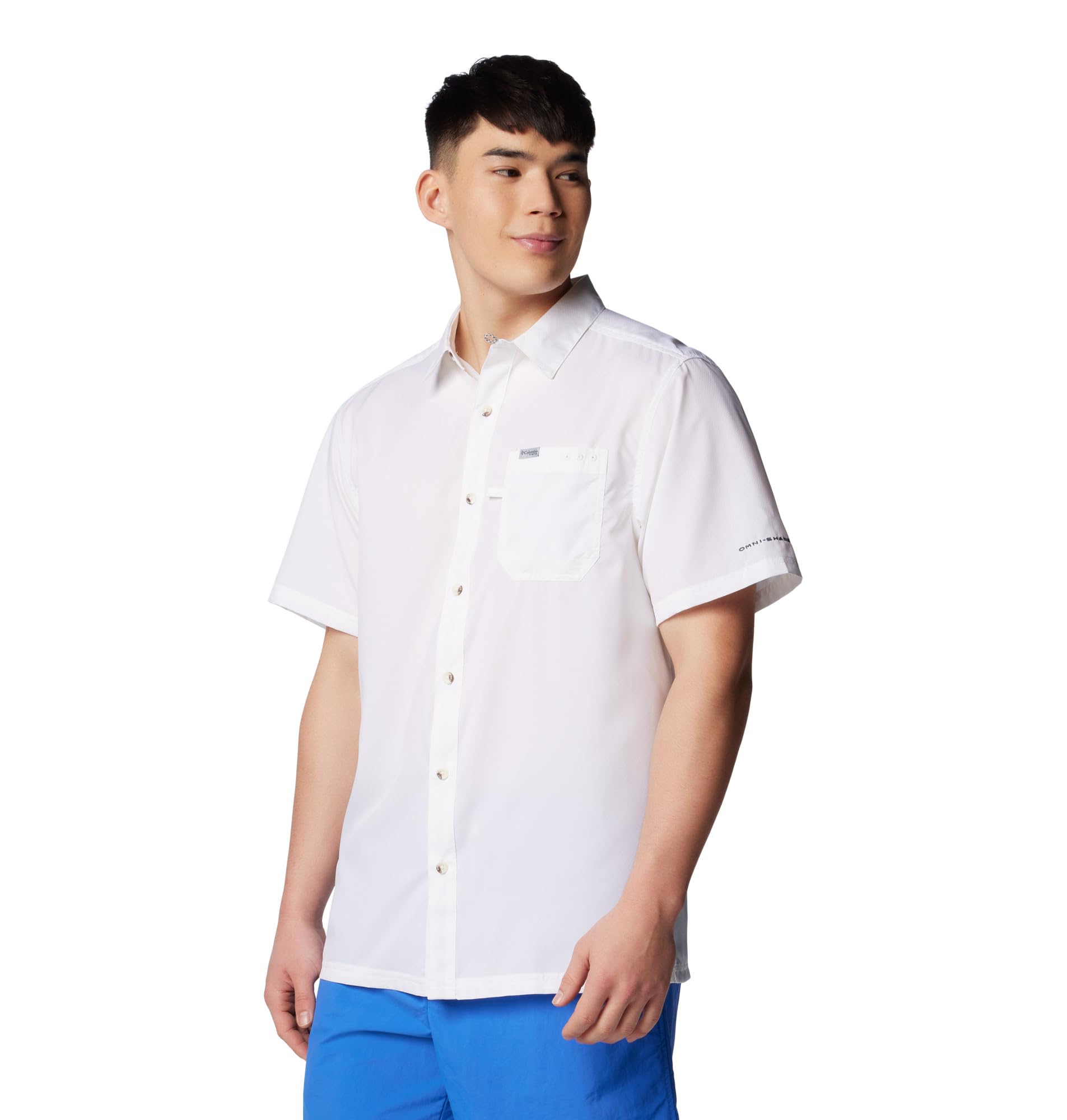 Columbia PFG Slack Tide Camp Shirt, Camicia Sportiva A Maniche Corte Uomo