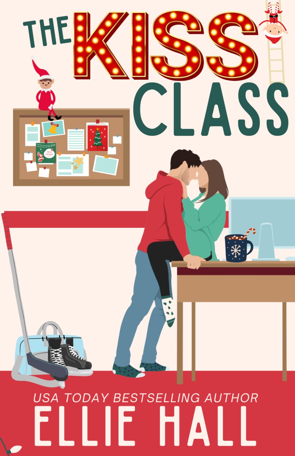 The Kiss Class: A Small Town Hockey Romcom (Nebraska Knights Holiday Hockey Romance)