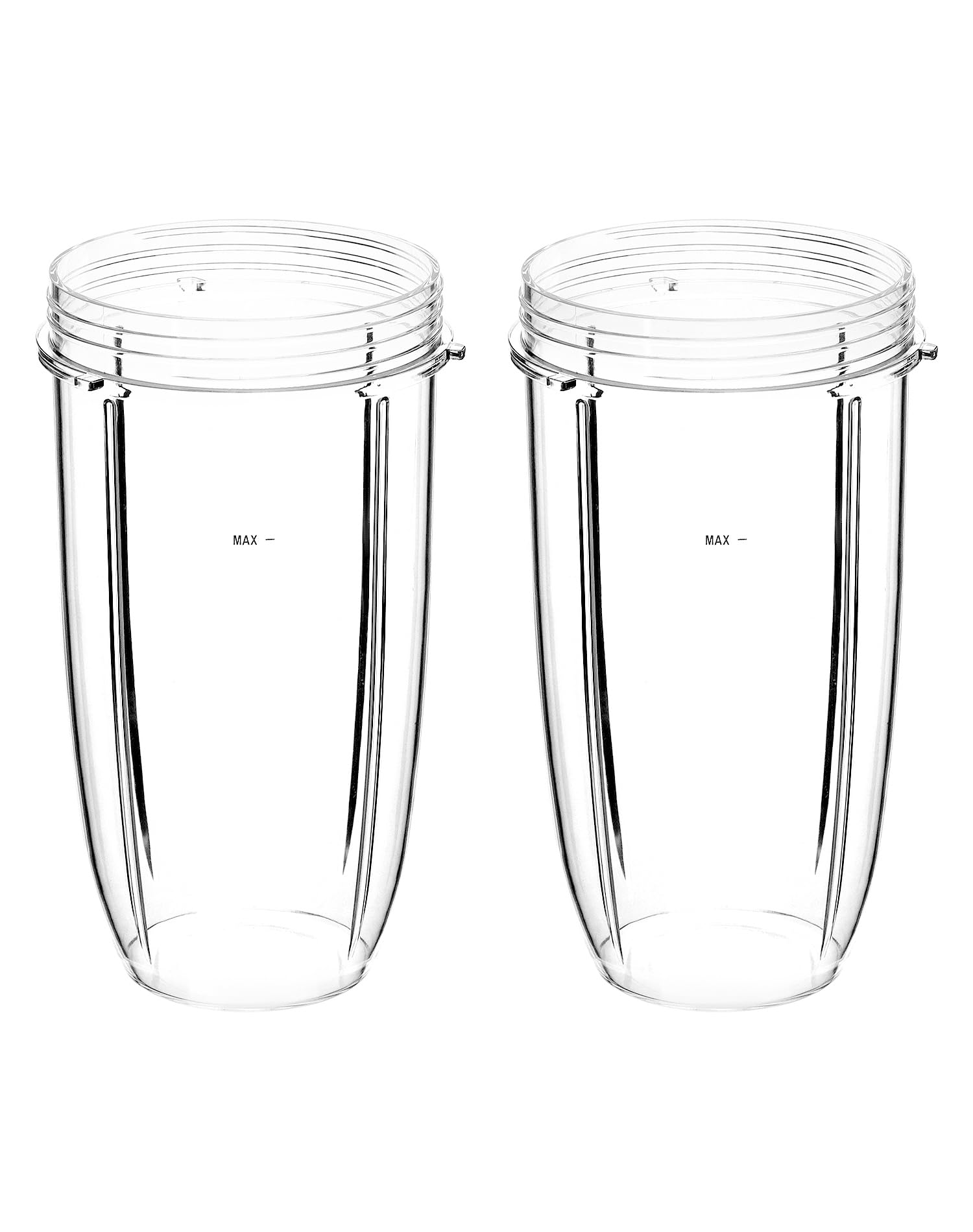 Sponsored Ad – QWORK® 32OZ Juicer Cups Compatible with Nutribullet 600W 900W Blenders, Juicer Replacement Parts (2 Pack)