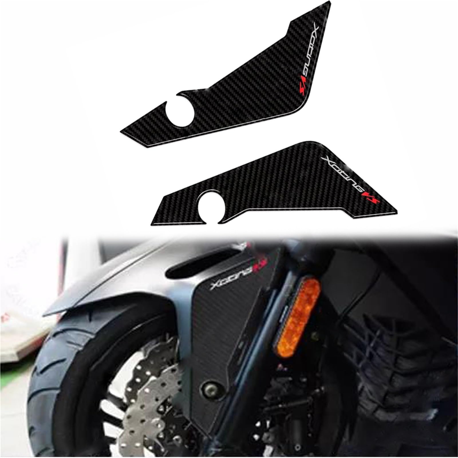 Decorative Sticker Knee Grip Tank Traction Pads Motorcycle Pad Protector Sticker Anti Scratch Decal for Kymco Xciting VS 400