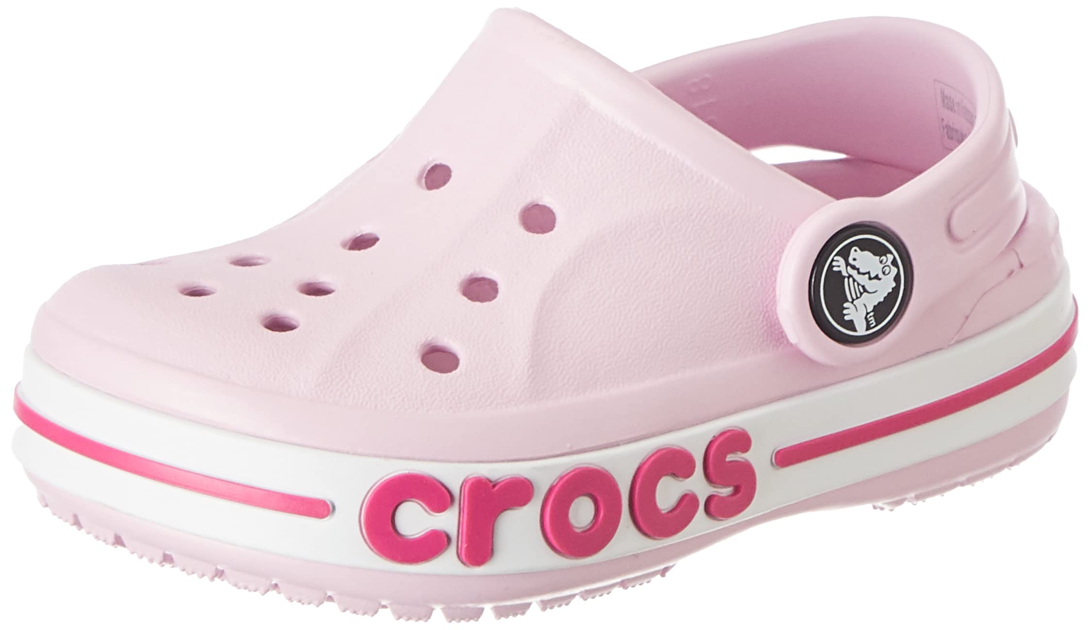 Crocs Bayaband Ballerina Pink/Candy Pink Clog-(207018-6TG)-8 Kids UK (C8) (B0BQHV6PP6) Amazon Price History, Amazon Price Tracker