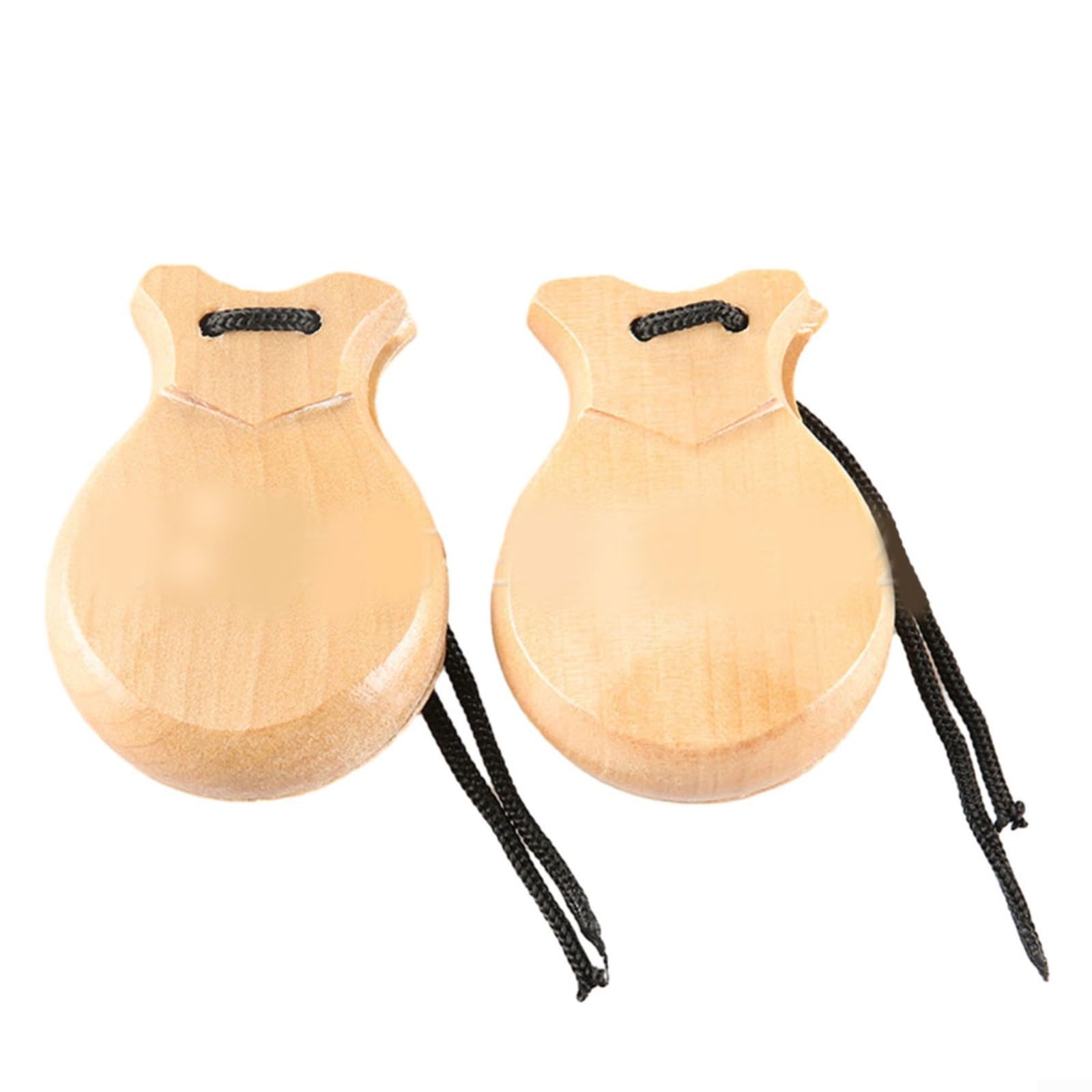 Castagnettes Espagnoles Traditionnelles De Flamenco, Instrument De Percussion En Bois Pour