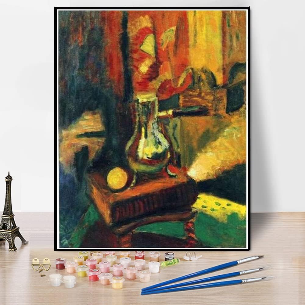 Paint by Numbers Kits for Adults and Kids Still Life with Flowers Painting by Henri Matisse Paint by Numbers Kit for Kids and Adults