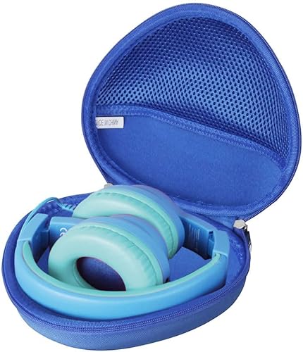Estuche rígido de viaje para auriculares iClever HS19 Kids (azul)