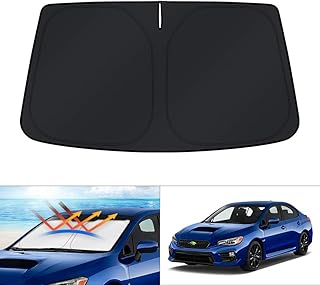 KUST Custom Fit Windshield Sun Shade for 2015-2021 Subaru WRX Accessories Sunshade Sun Visor Protector Foldable Blocks UV Rays Keep Your Car Cooler