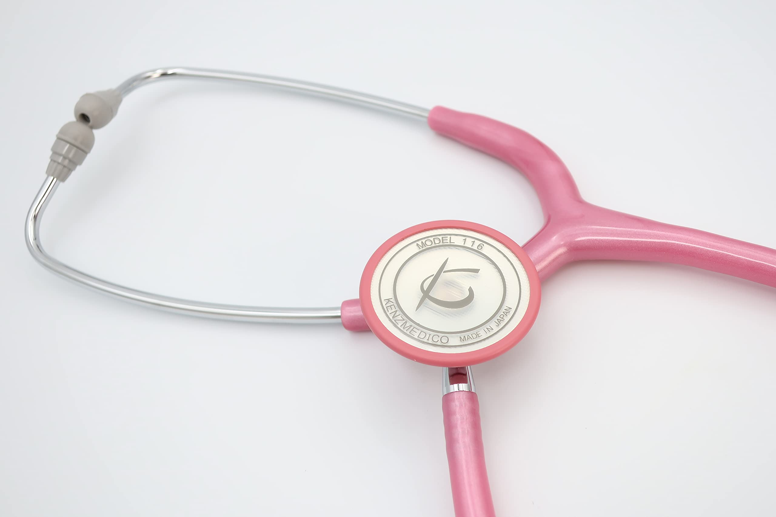 KENZMEDICO 聴診器 ラズベリーピンク 保証書付き