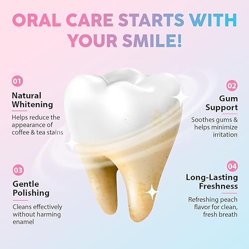 Miniatura 8 de Pasta de dientes de niacinamida, pasta dental blanqueadora intensiva de niacinamida, dientes de limpieza profunda y suave, blanquea eficazmente los