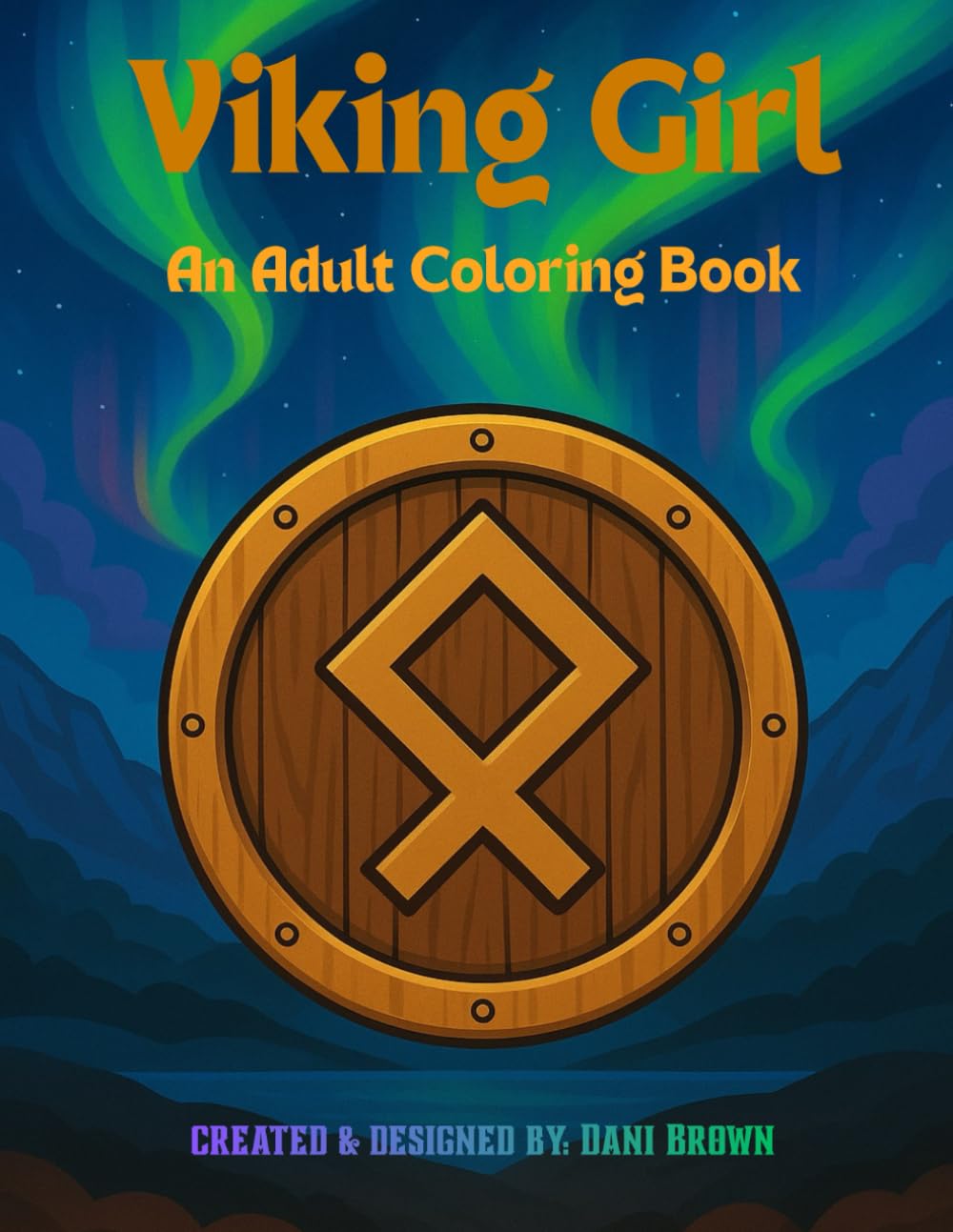 Viking Girl Coloring Book: An Adult Coloring Book