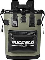 Vista 1 de Buffalo Gear Mochila enfriadora de 18 L, 30 L, a prueba de fugas, para camping, enfriador, enfriador, para picnic, playa, senderismo, parque, pesca