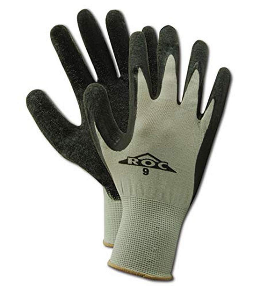 MAGID Multipurpose Nylon Mechanic Work Gloves, 48 PR, Crinkle Latex Coated, Size 6/XS, Reusable, 13-Gauge (GP190)