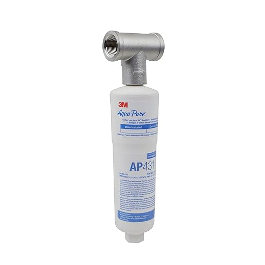 3M Aqua-Pure Whole House Scale Inhibition Inline Water System AP430SS, Helps Prevent Scale Build Up On Hot Water Heaters and Boilers