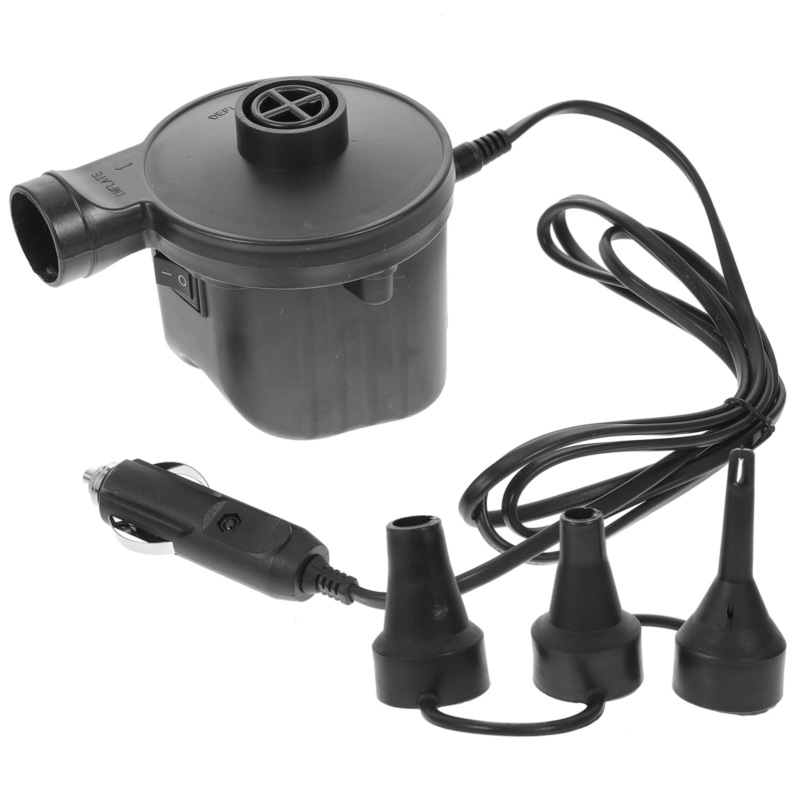 ABOOFAN 1 Set Air Pump Inflator Deflator with US Plug for Air Mattresses Pools and Camping Lightweight and Convenient for Indoor Outdoor Use