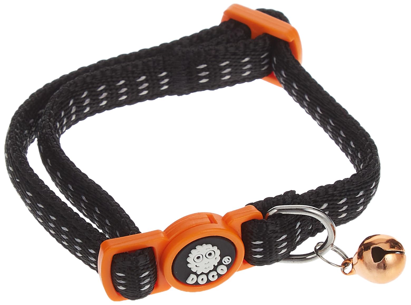 Doco Puffy Cat Collar (DCAT010) Color - Black (19-31cm)