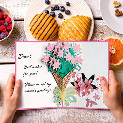 Biglietto d'auguri Carta 3D Pop Up Card