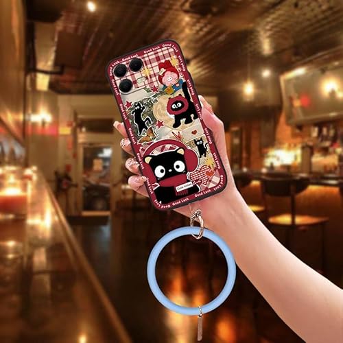 Phone Case Compatible with TCL T-Mobile Revvl8 Pro/T Phone3Pro, Dirt-resistant Protective Youth Waterproof Cute Personality Crea