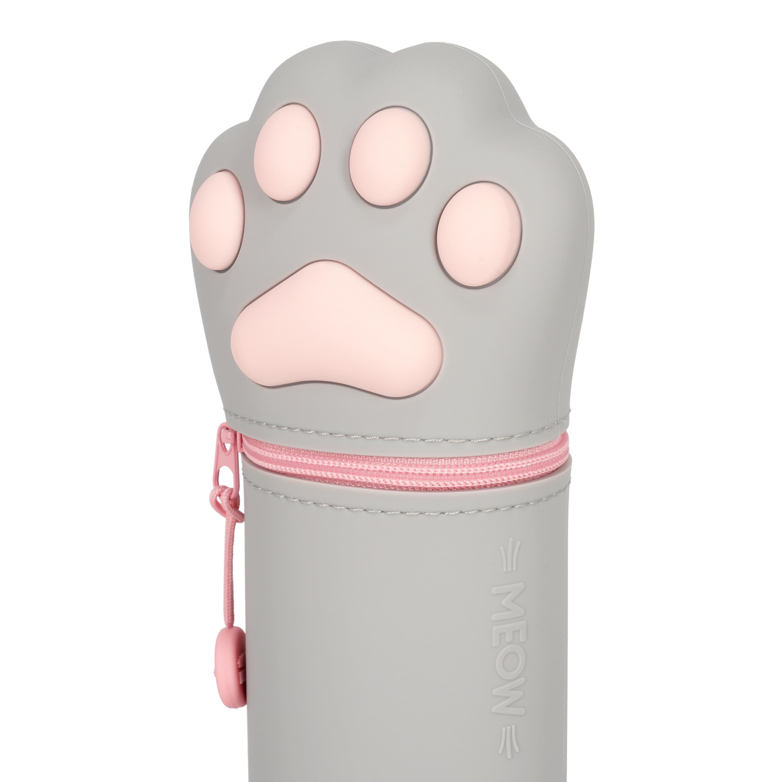 Kawaii Astuccio 2-in-1 In Silicone Morbido 19 Cm – Allungabile, Con Supporto Da Tavolo E Chiusura Cerniera – Regalo Scuola Per Bambini