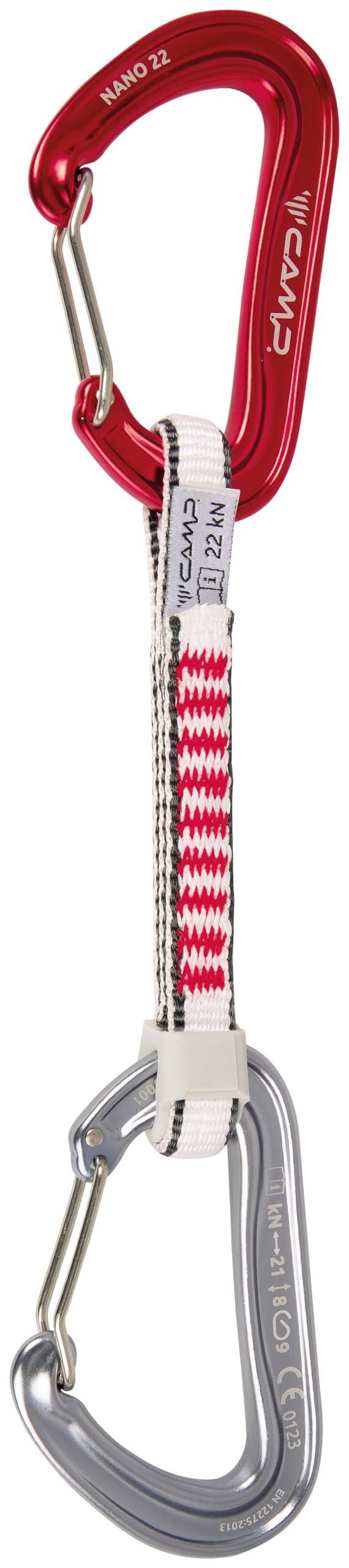 C.A.M.P. Nano 22 Express KS 12 cm Rouge Titane