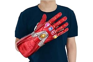 Kids Superhero Infinity Gauntlet Replica with LED Infinity Gem Stone