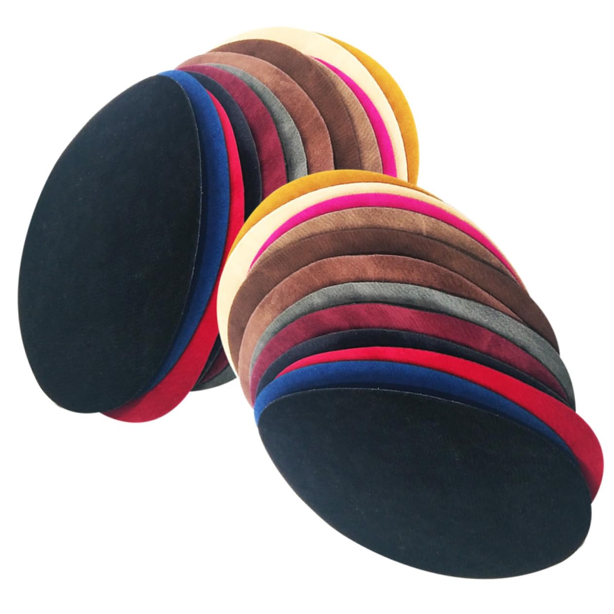 4 Juegos de Parches Bordados para Coser Apliques para Ropa Decoración Floral Coderas Reparación de Suéteres Unidades X 4