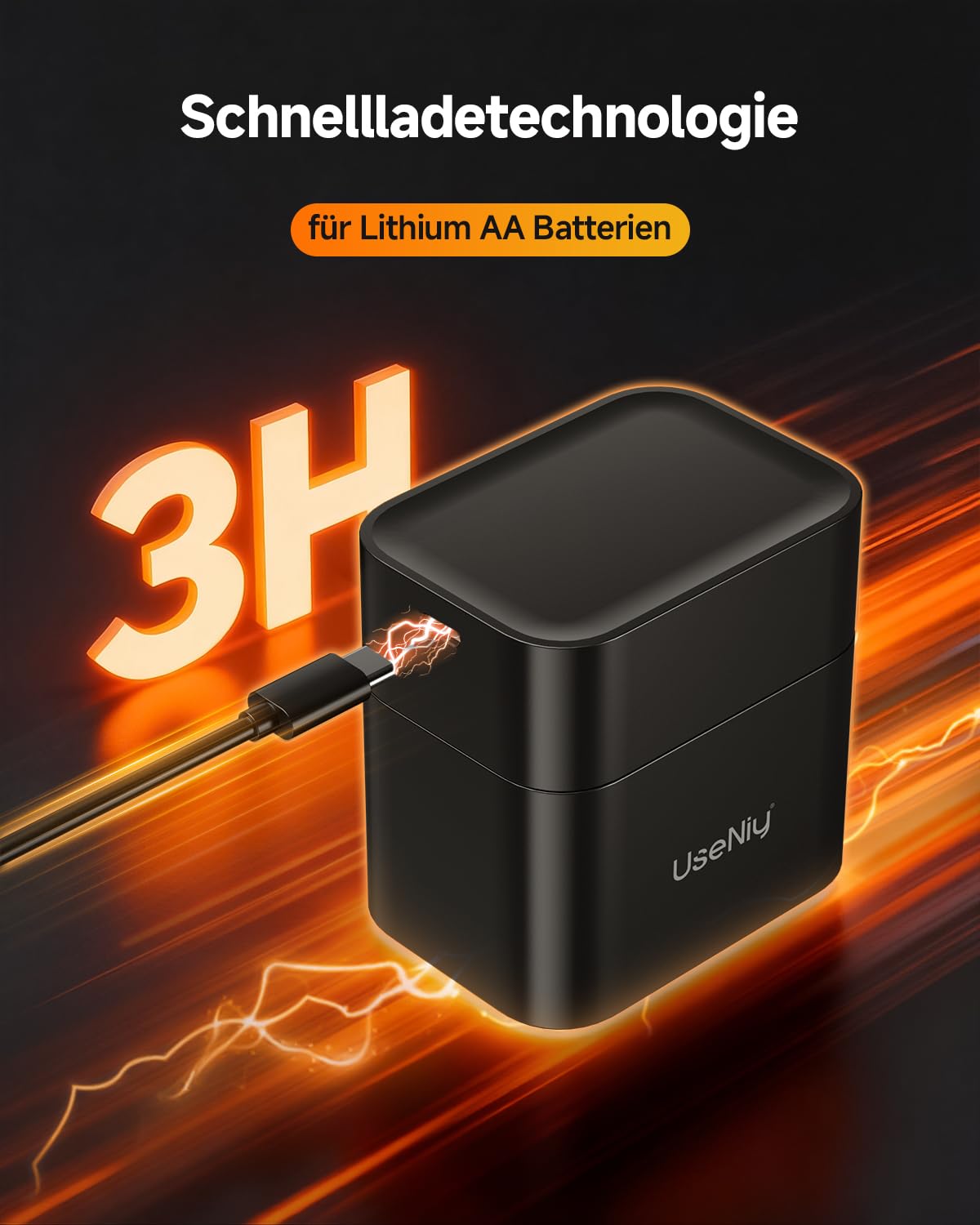 Lot de 16 piles AA rechargeables au lithium avec chargeur, 1,5 V 3600 mWh haute capacité Mignon AA, piles au lithium AA et chargeur de batterie avec fonction de stockage de charge