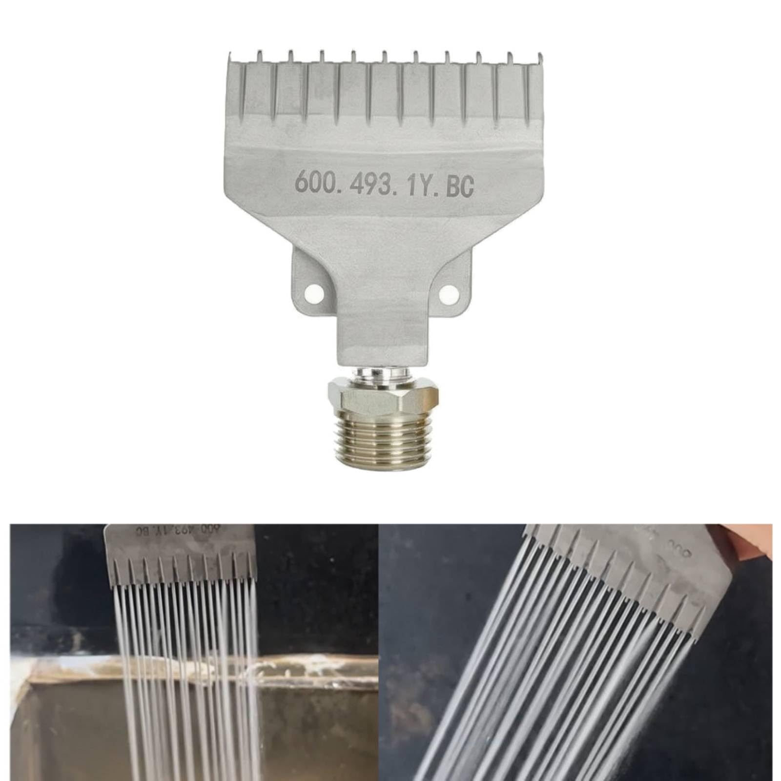 predolo Ugello a 20 Fori Multiforo Raccordo Compressore Pneumatici Materiali Resistenti Adattatore Valvola Pneumatici, Ugello Con Connettore Per Tubo Dell Aria