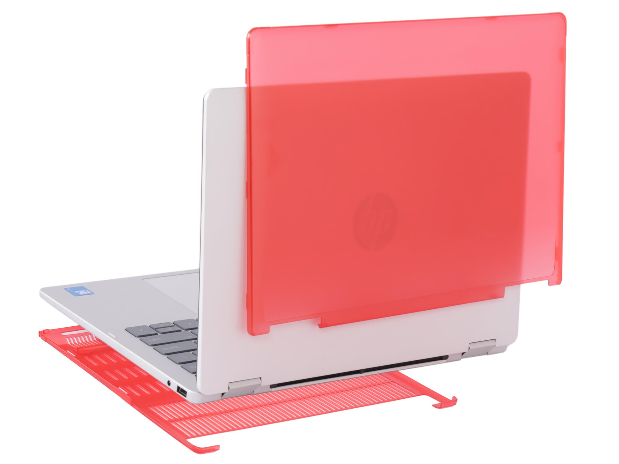 mCover Custodia compatibile solo per computer portatili Windows 2-in-1 2025-2026 da 14 pollici HP OmniBook 5 Flip 14-FPxxxx 2-in-1 (non compatibile con altri modelli HP), arancione