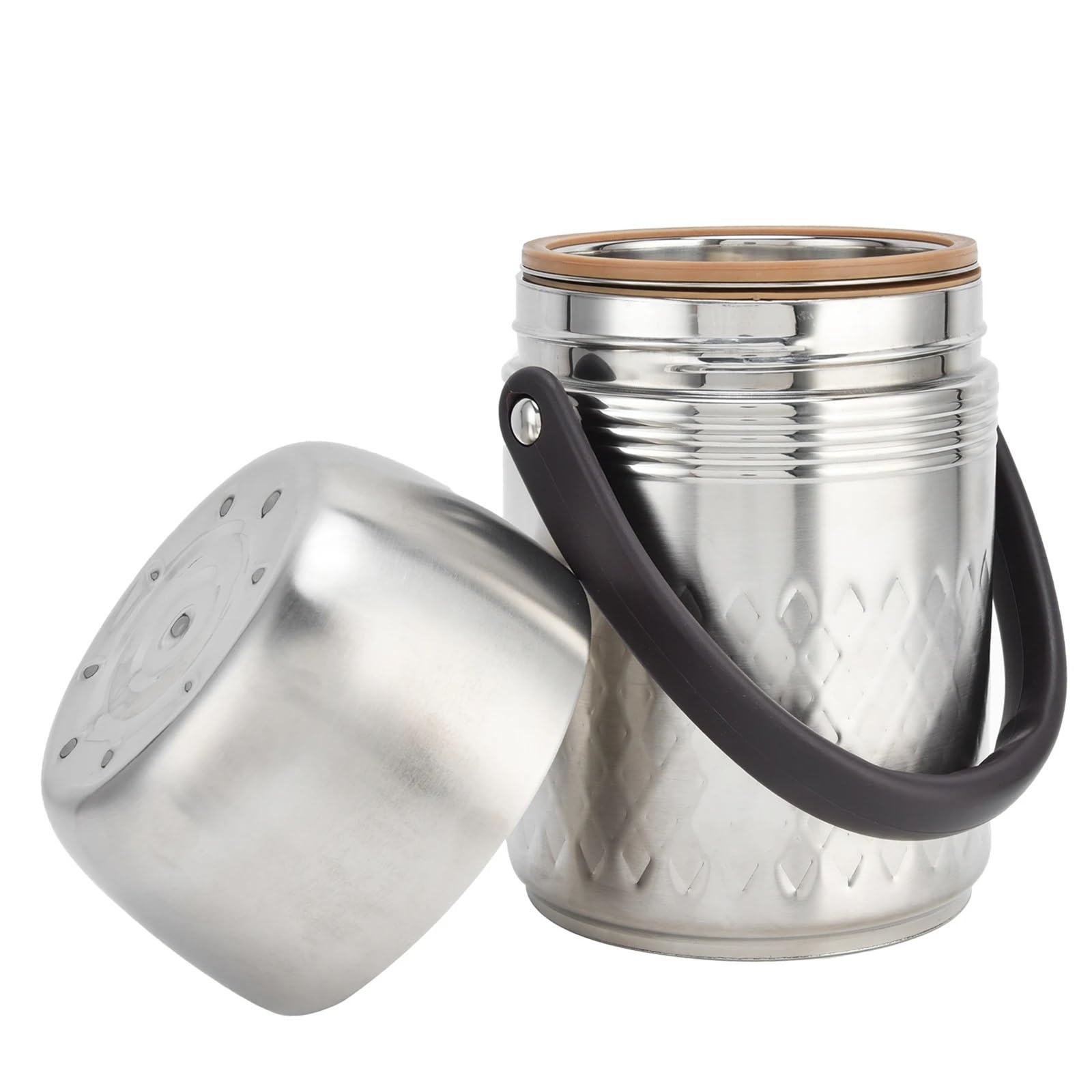 Fiambrera Fiambrera térmica portátil multicapa de acero inoxidable de 1,5 l