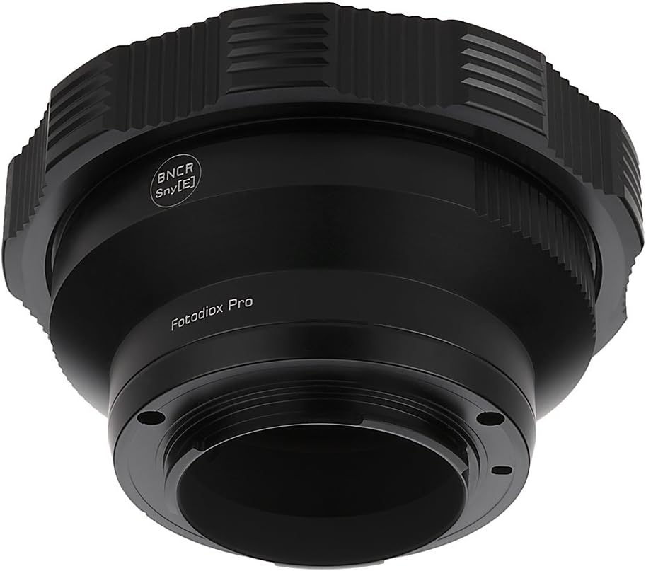Limited Discount Fotodiox Pro Lens Mount Adapter for BNCR (Blimped Newsreel Camera Reflex) Cinema Lenses to Sony Alpha E-Mount Mirrorless Camera Body