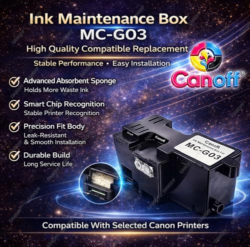 Image of CANOFF MC-G03 Maintenance Cartridge Compatible for Canon PIXMA