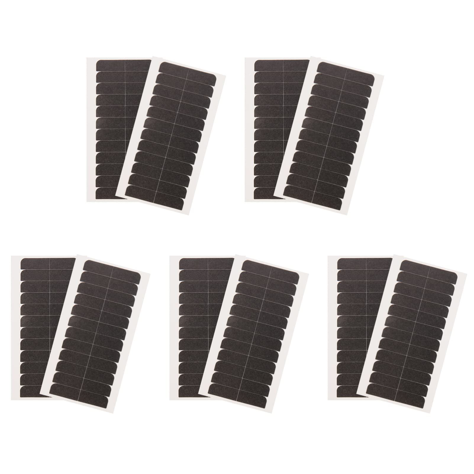 FOMIYES Practical Hair Extension Tapes 2-sided Extension Wig Tapes for Salon 10 Sheets Strong Adhesion for Sensitive Skin