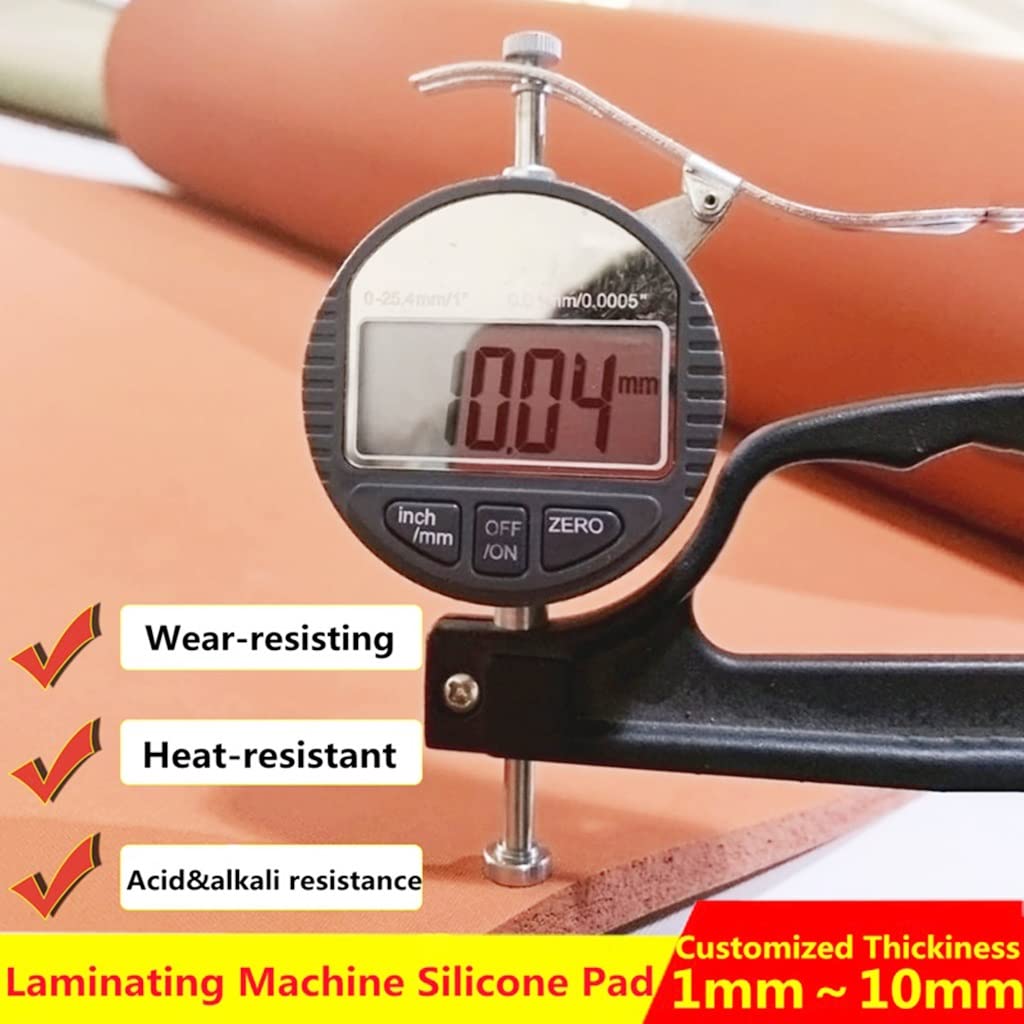 Tablero de Espuma de Silicona con Textura de Tela Resistente a Altas Temperaturas, Almohadilla de Esponja Suave, para Junta de Almohadilla de Silicona para Horno Mecánico/Thickness 10Mm/100Mm