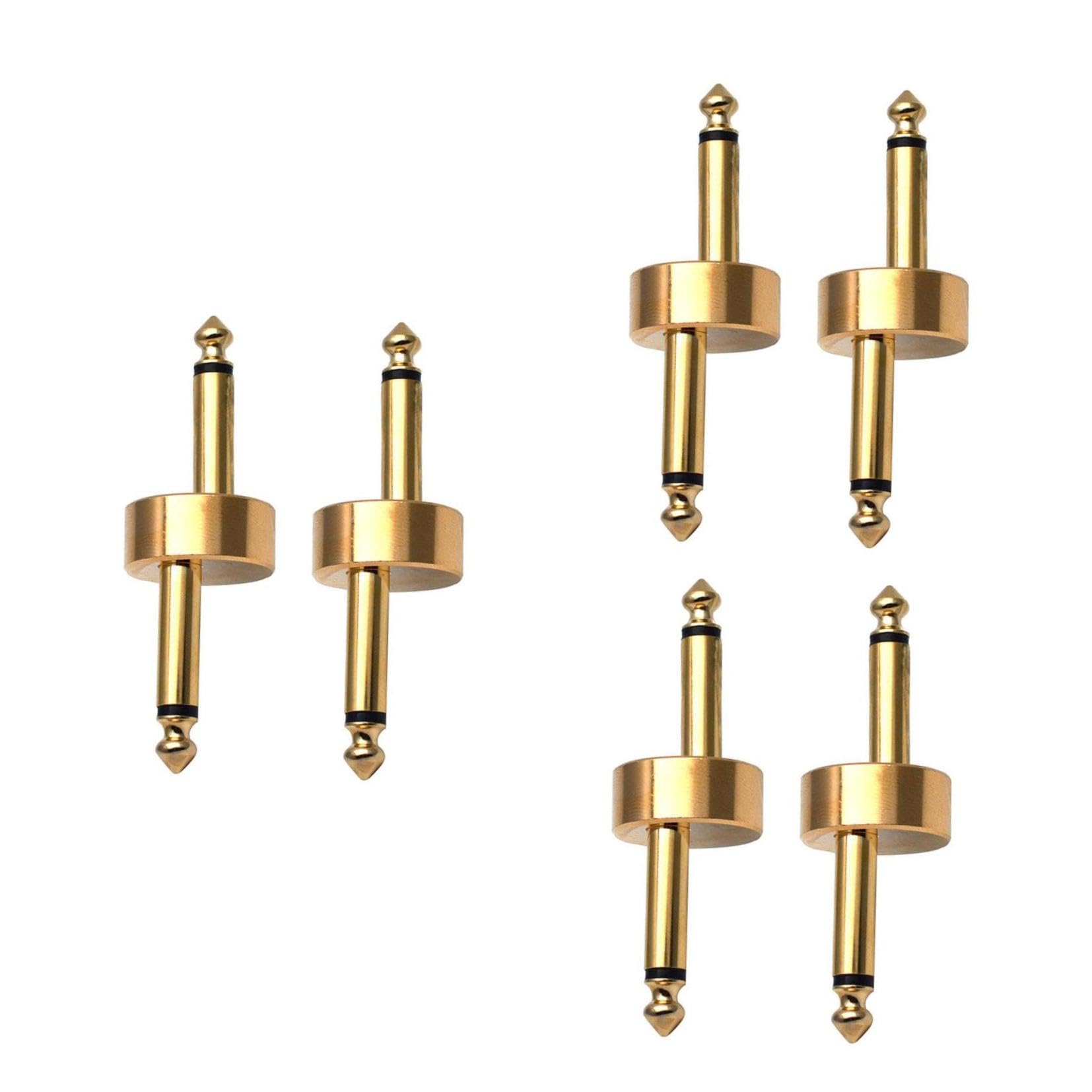 ibasenice 6 Piezas Adaptador Partes De Pedales De Guitarra Pedalera De Efectos De Guitarra Acoplador De Pedales Tipo z Accesorio De De Cable Conector De Efectos De Metal