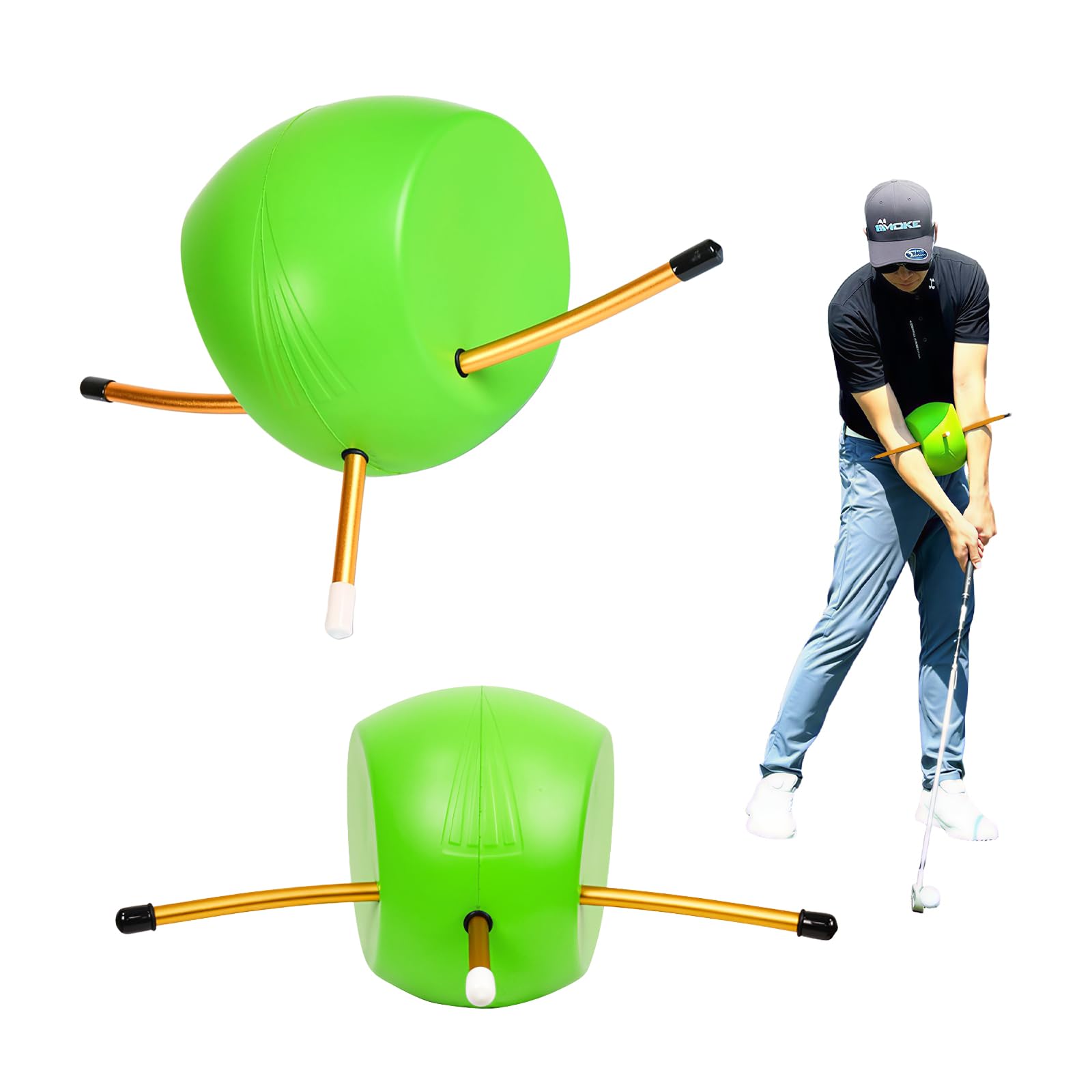 新品送料無料■新品■切替上手 同機能品 ゴルフ練習器具■世界初の切り返しに特化 Amazon | [pronala]ゴルフ腕固定トレーナー スイング軌道矯正 ボール