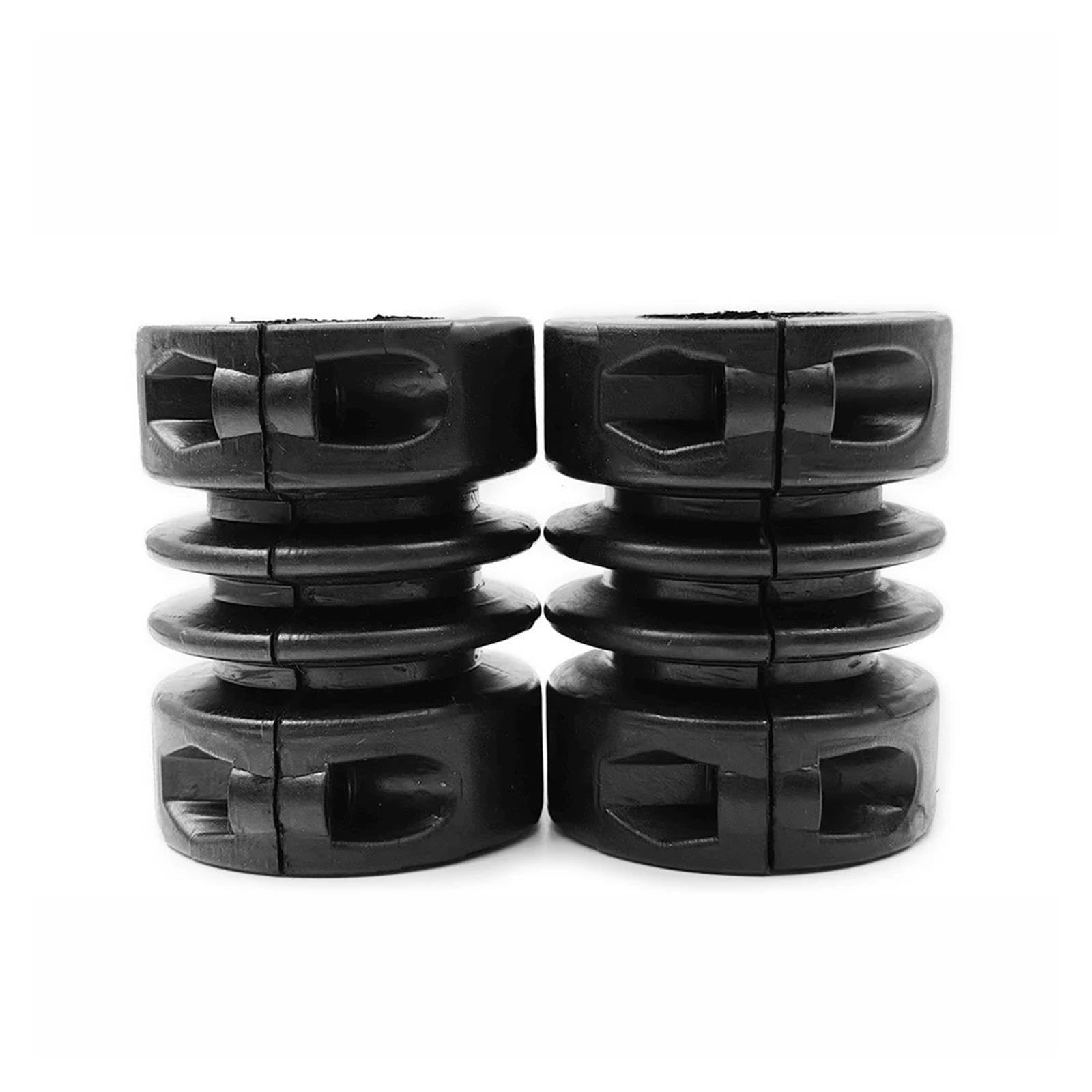 4 piezas almohadilla amortiguadora, compatible con DJI, Agras T50/T25 | Almohadillas negras del tren de aterrizaje para dron agrícola, T60 T25P T30 T40 T20P(4PC For T30 T40 T20P)