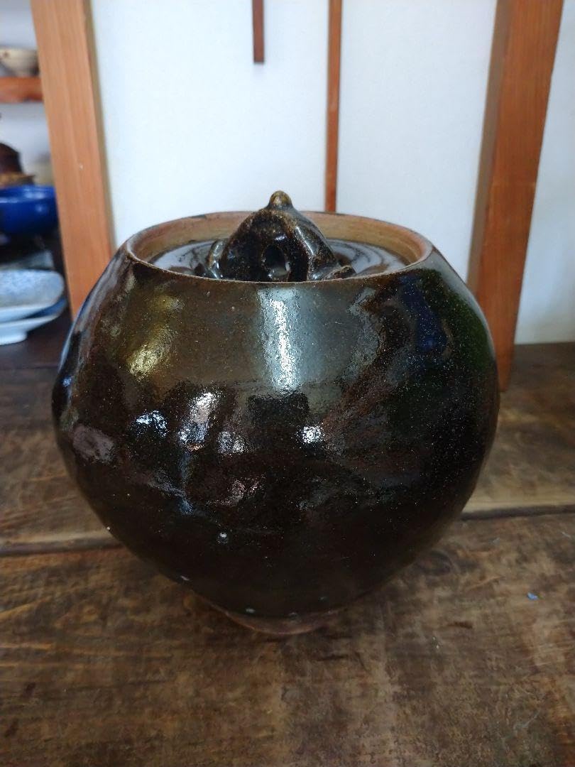 益子焼 水差し 登り窯 益子焼 水差し 登り窯