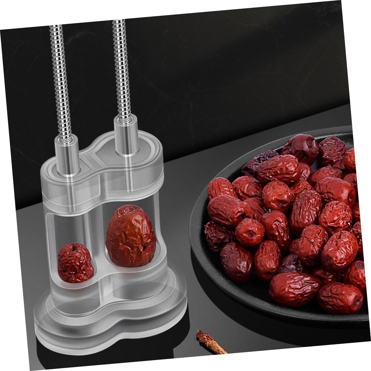 Metal Cherry Pitter Tool Core Remover for Kitchen Cherry Date Pitter Smooth Surface