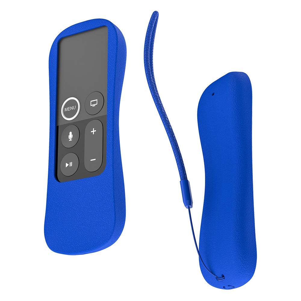 Dealfreez SIKAI Protective Case for Apple TV 4K / 4th Gen Siri Remote Skin-Friendly Anti-Slip Washable Protective Cover Sleeve with Anti-Lost Remote Loop (Blue) Dealfreez SIKAI Protective Case for Apple TV 4K / 4th Gen Siri Remote Skin-Friendly Anti-Slip Washable Protective Cover Sleeve with Anti-Lost Remote Loop (Blue)