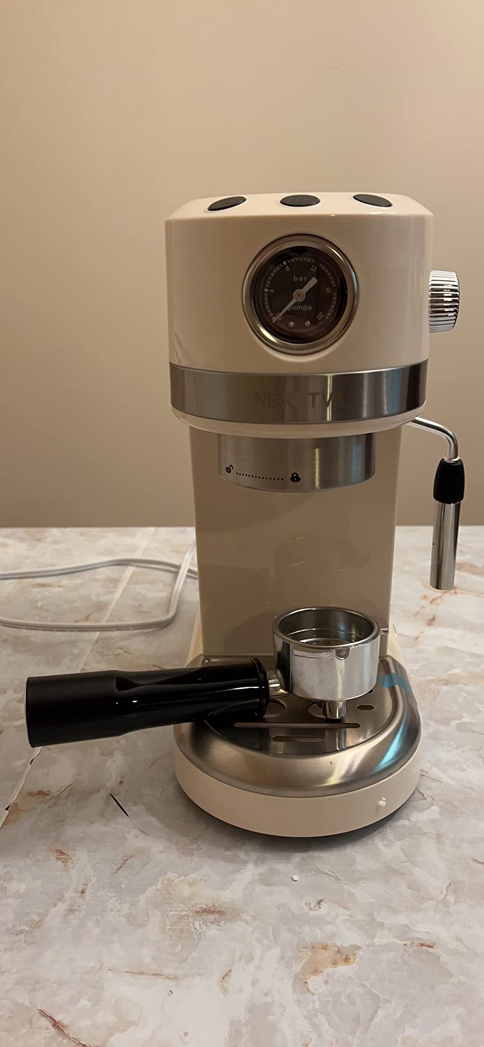 23/mo Finance Neretva 20 Bar Espresso Coffee Machine with Steam Wand