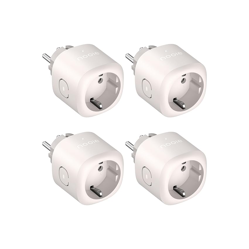 Immagine del prodotto Nooie Presa Intelligente Wifi Compatibile con Alexa/Google Home, Mini Smart Plug con App Controllo Remoto, Temporizzazione,Controllo vocale,Non è Necessario Hub 4PCS