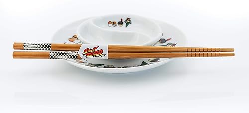 Miniatura 3 de Set de sushi Street Fighter con palillos