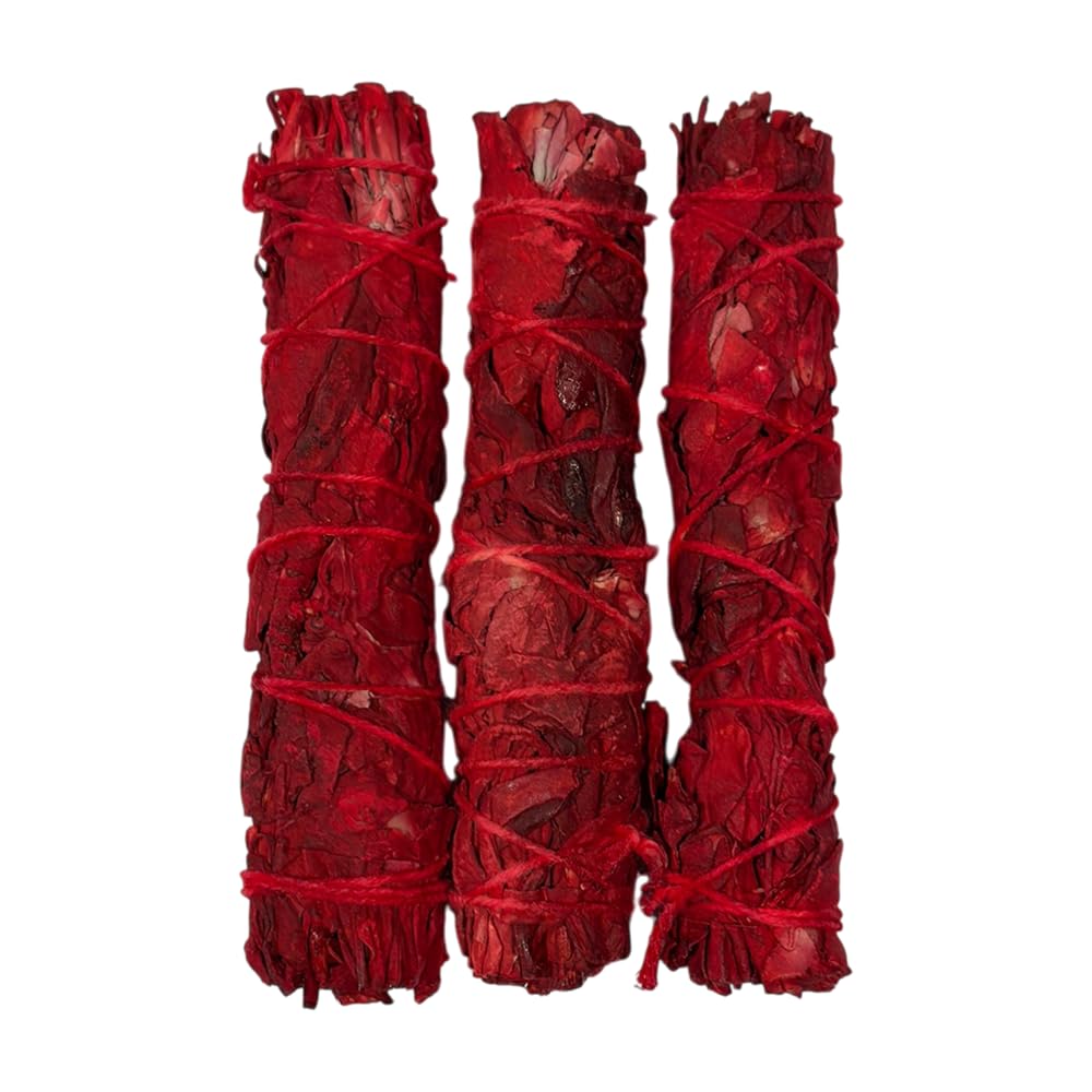 Slimline Smudge Stick, Dragon's Blood 4", Pack of 3