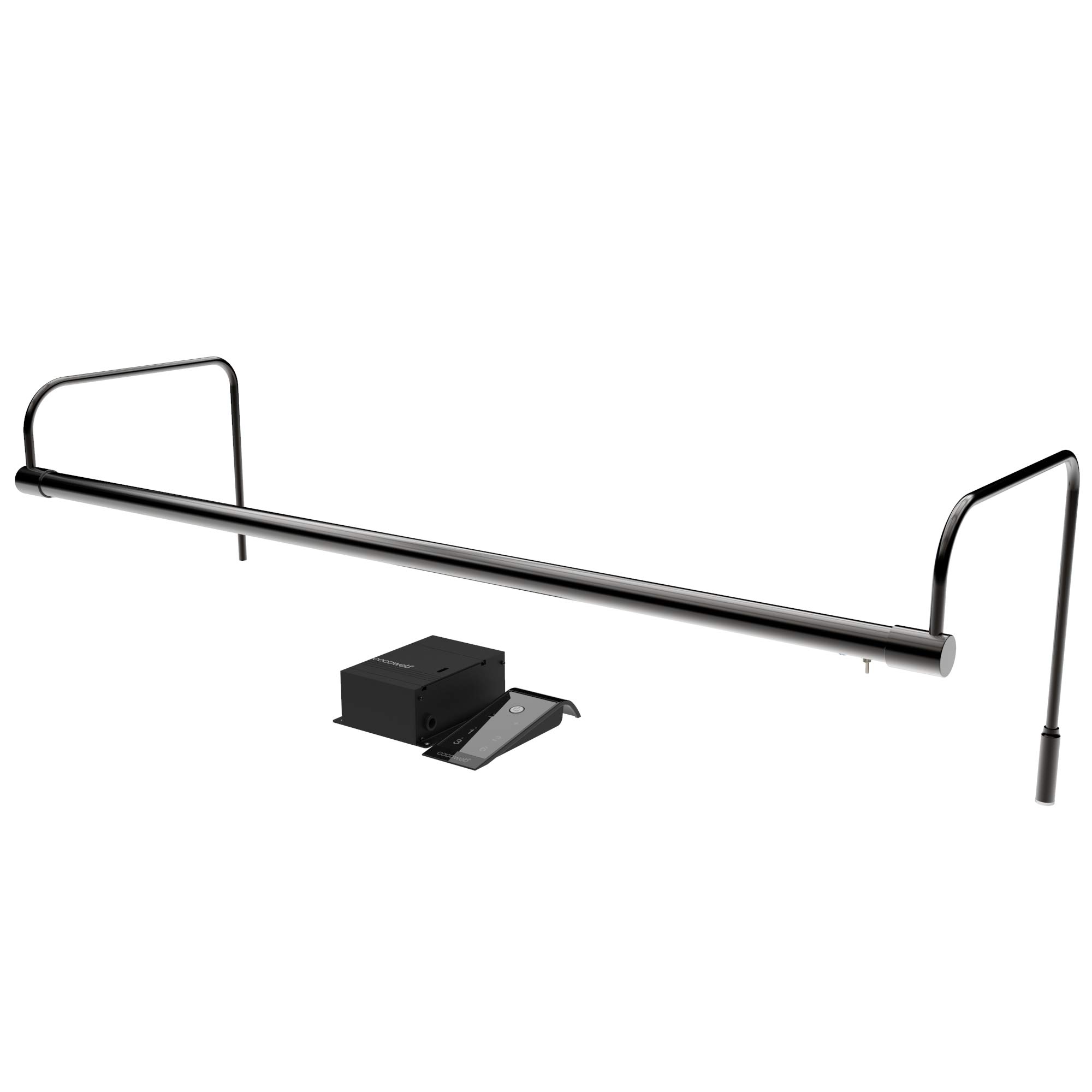 Cocoweb 30" Tru-Slim LED Picture Light in Black with Non-Dimmable Hardwire Kit with Remote