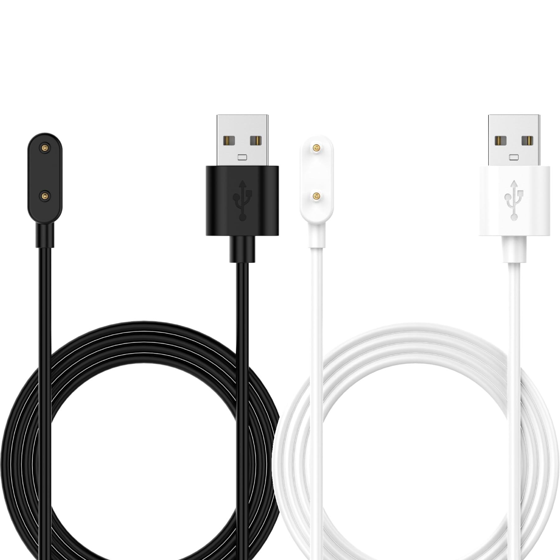 Intended for Huawei Watch Fit 3 Charging Cable Magnetic Replacement Charging Cord Compatible with Huawei Watch Fit 3 Charger Accessories(Black&White)