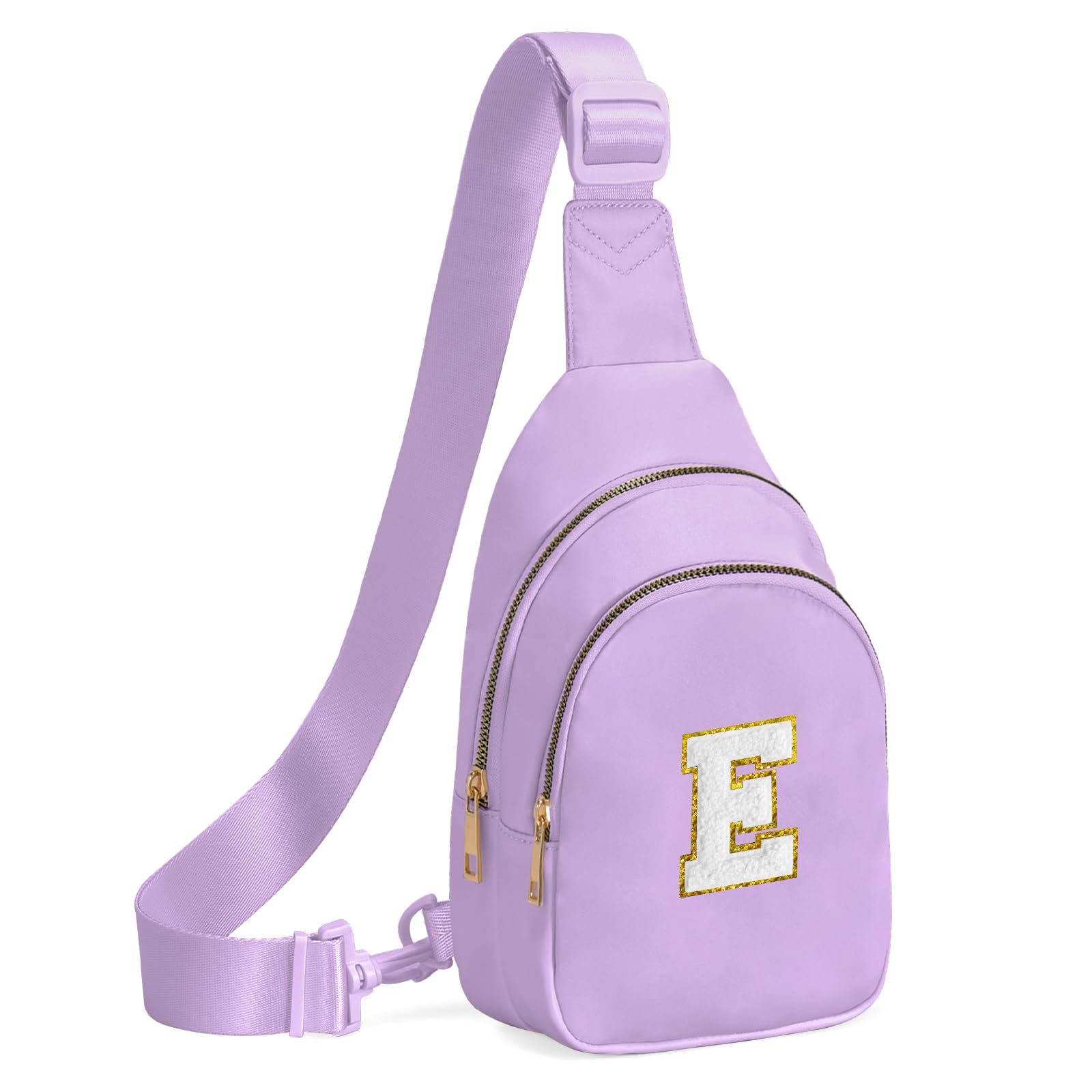 Viverte Birthday Gifts for 7 8 9 10 11 12 13 Year Old Girls Small Initial Sling Bag Cross Body Bag Fanny Pack for Girls