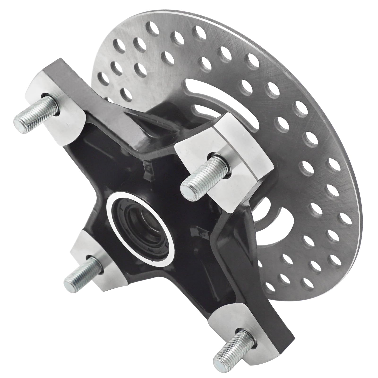 Front Wheel Hub & Brake Rotor Assy Fit for Suzuki LTZ400 LTZ250