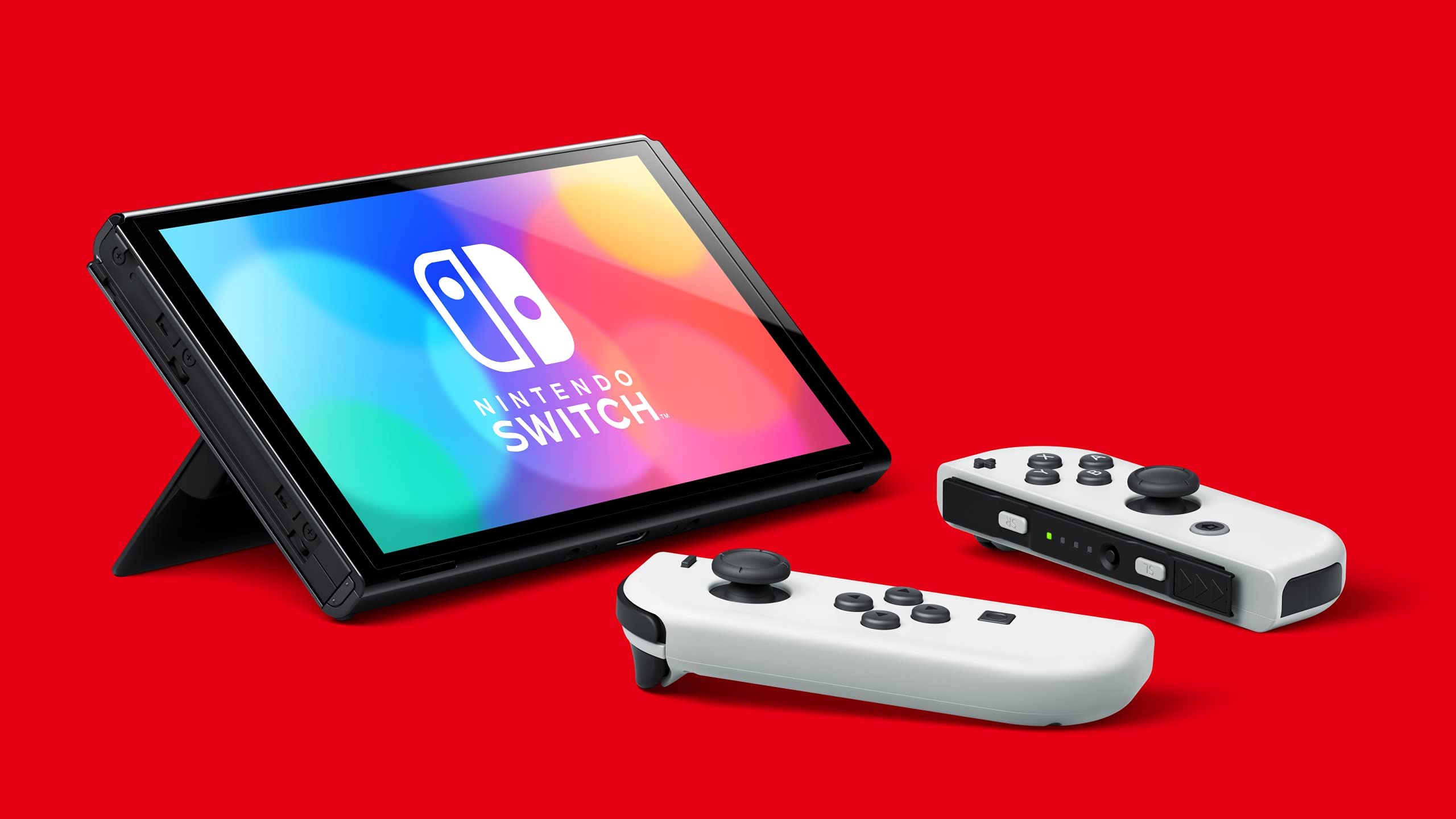 Amazon.com: Nintendo Switch Console OLED Model with White Joy-Con