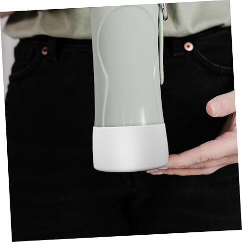 Miniatura 4 de 2 unids silicona botella de agua cubierta de silicona botella de agua botella de agua protector inferior frasco mangas inferiores frasco cubierta